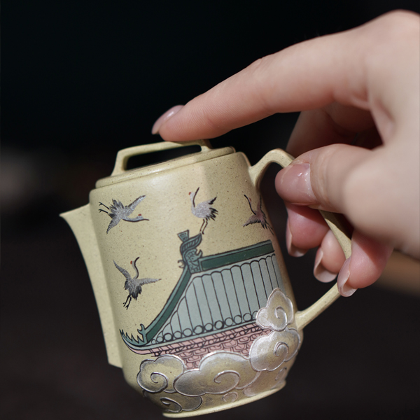 Auspicious Crane Teapot - 图片 4