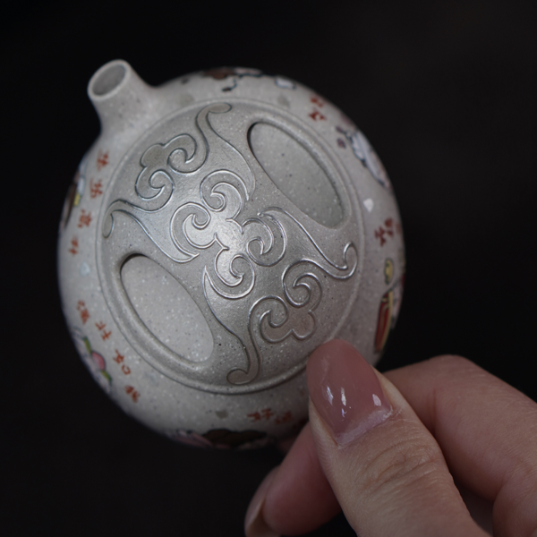 White Duan Mini Immortal Teapot - 图片 8