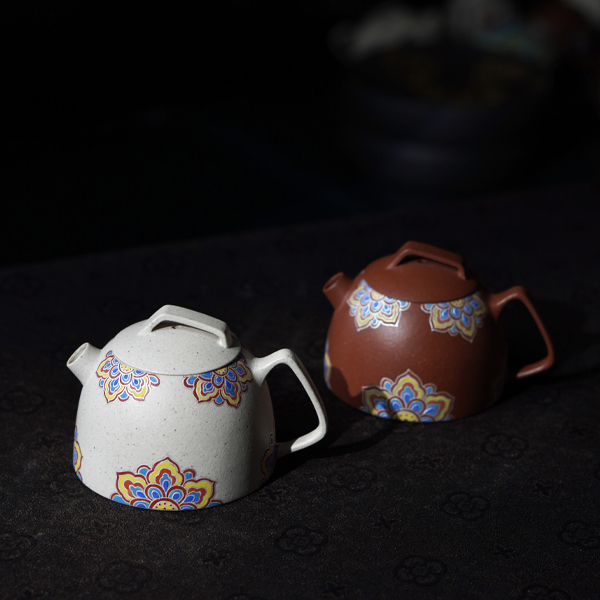Hu Dundun · White Duan Ni with Baoxiang Flower - 图片 9