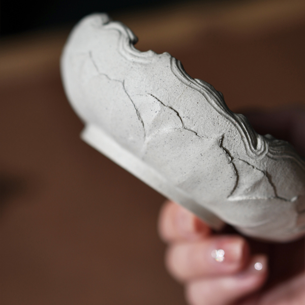 Lotus-Shaped Tea Tray - 图片 4