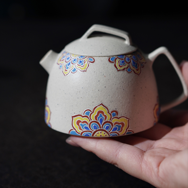 Hu Dundun · White Duan Ni with Baoxiang Flower - 图片 8