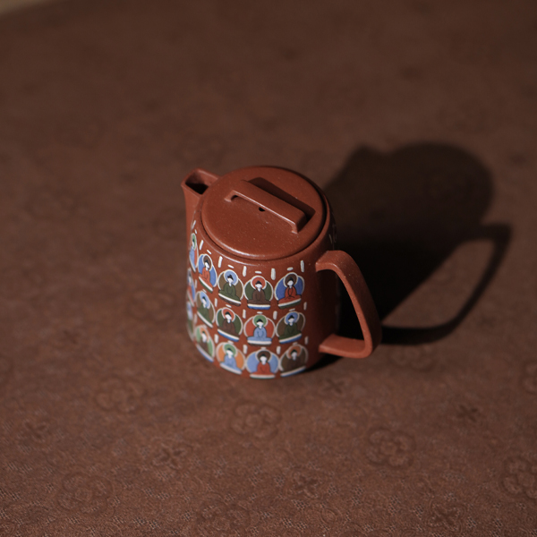 Thousand-Buddha Motif Teapot - 图片 4