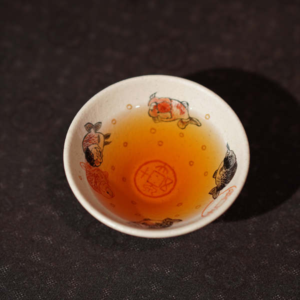 Goldfish Conical Teacup - 图片 6
