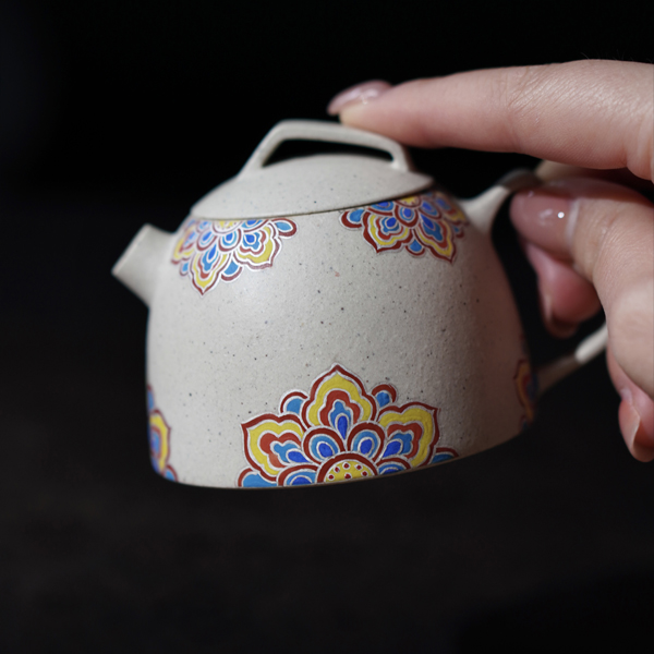 Hu Dundun · White Duan Ni with Baoxiang Flower - 图片 6