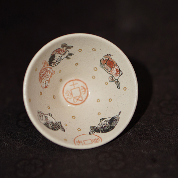 Goldfish Conical Teacup - 图片 5