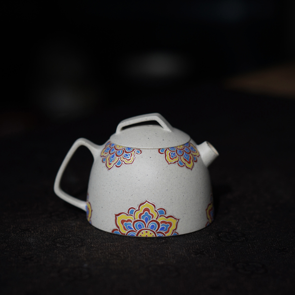 Hu Dundun · White Duan Ni with Baoxiang Flower - 图片 4