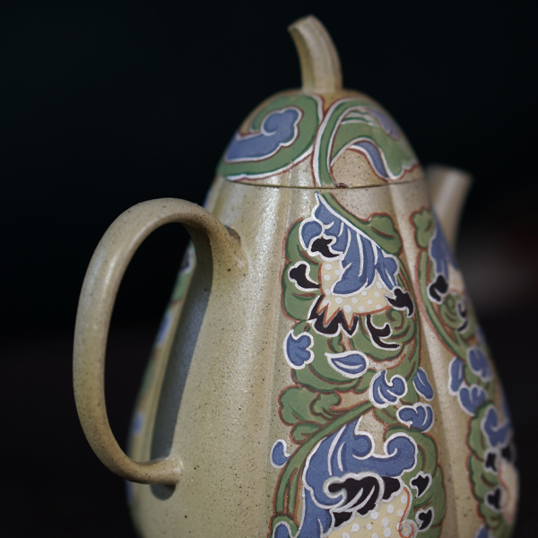 Tall Pumpkin Teapot - 图片 2