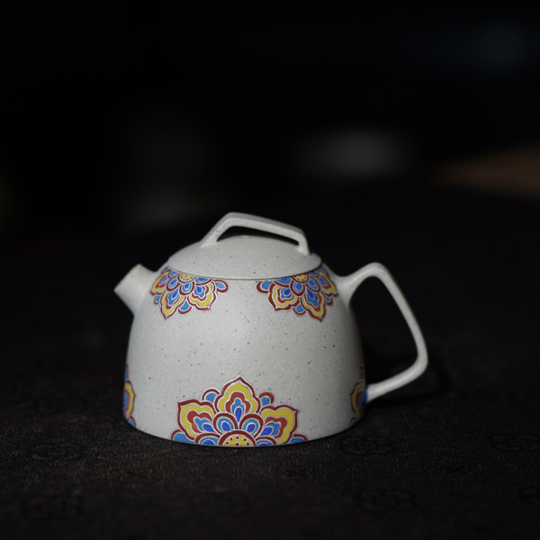 Hu Dundun · White Duan Ni with Baoxiang Flower - 图片 3